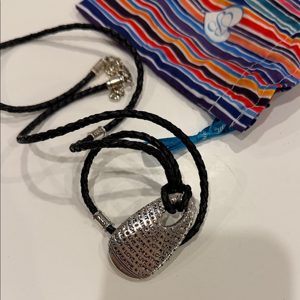 Brighton Black and Silver Necklace